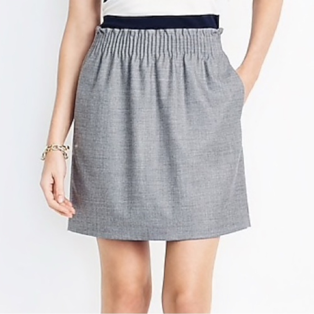 J. Crew Mercantile Wool Blend Sidewalk Skirt